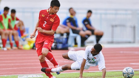 U15 Việt Nam dễ dàng đánh bại U15 Timor Leste.